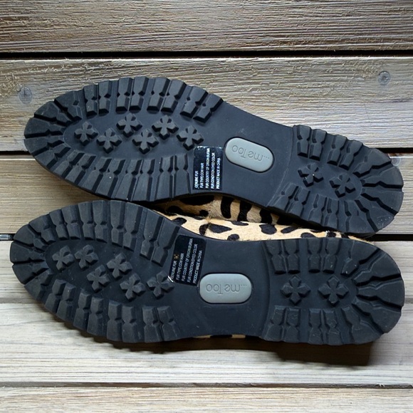 Me Too Cairo Slip-on Cow Fur Leather Loafers Shoes ~ Size 7.5M - Picture 8 of 9